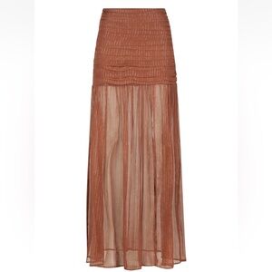 Hansen & Gretel Sheer Maxi Skirt